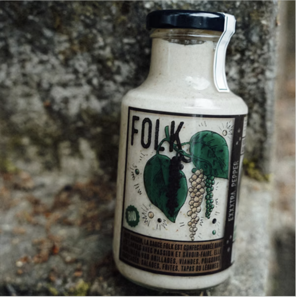 Sauce Folk Exxxtra Pepper – Verre